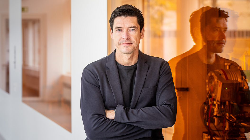 Hendrik Dietz, Professor of Biomolecular Nanotechnology at TUM Image: Andreas Heddergott / TUM