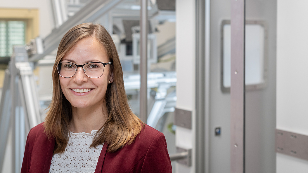 Manuela Frank, a lead author of the study. Image: Andras Heddergott / TUM 