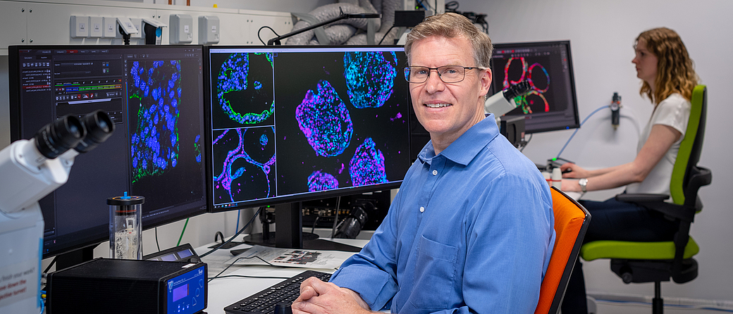 Matthias Hebrok, Professor for Applied Stem Cell and Organoid Systems. Image: Andreas Heddergott / TUM