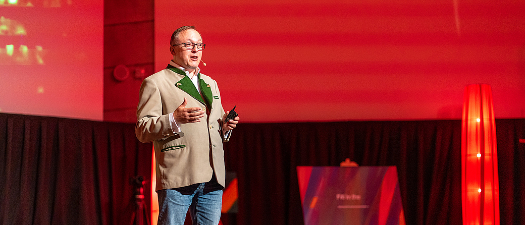 Oliver Hayden, Professor of Biomedical Electronics Image: TEDxTUM