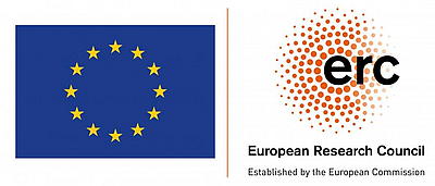 EU flag and ERC logo