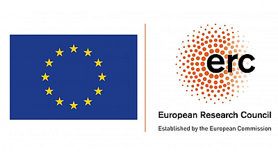 EU flag and ERC logo