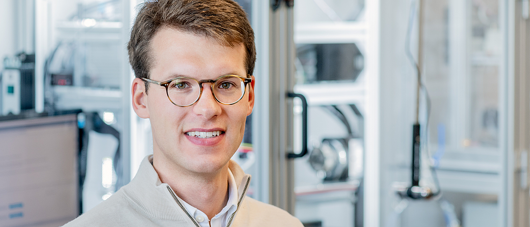 Kilian Müller, doctoral candidate at the Chair of Medical Materials and Implants 