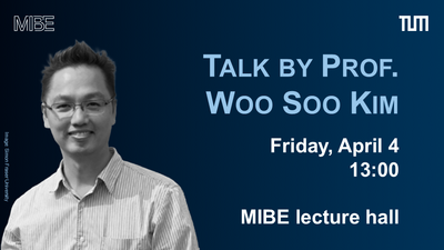 Talk by Prof. Woo Soo Kim on Friday, April 4, at 13:00 in the MIBE lecture hall Image: Simon Fraser University