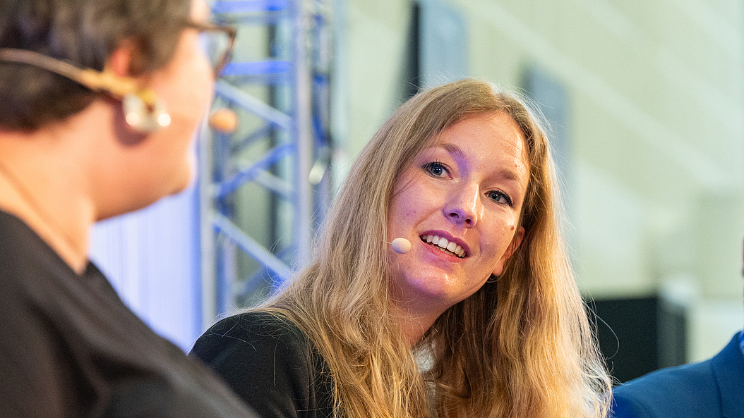 Podiumsdiskussion beim Bioengineering Day 2023.